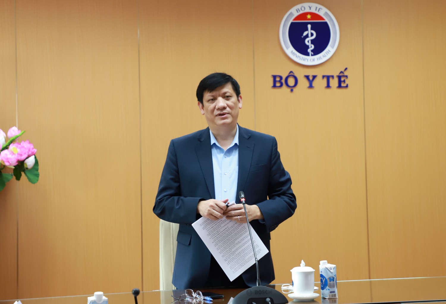 Bộ Y tế: Hội nghị trực tuyến kiểm điểm, đánh giá sau 10 ngày thực hiện Nghị quyết số 128/NQ-CP của Chính phủ